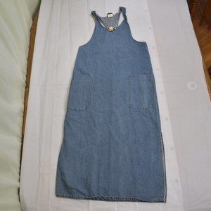 90s  Denim Overalls/Coveralls Sweet Soda Women's 16 Made in USA Vintage
